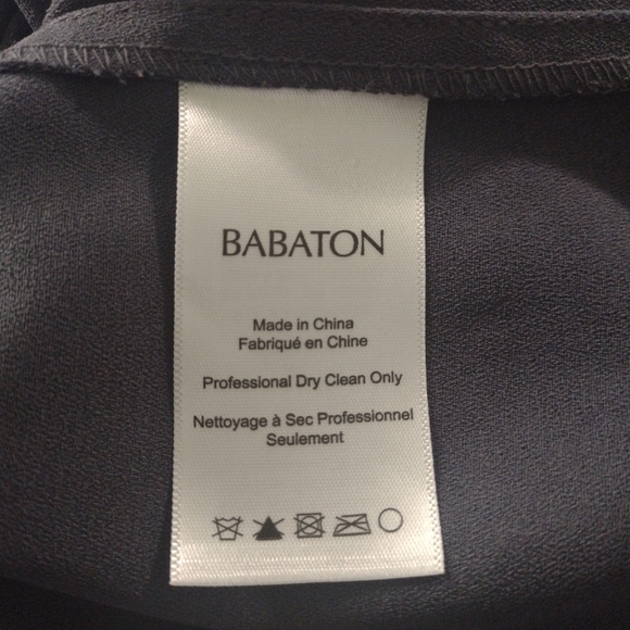 Babaton Turtleneck Sweater Women's XS Bat Sleeve Drape - Picture 7 of 8